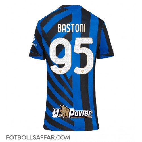 Inter Milan Alessandro Bastoni #95 Hemmatröja Dam 2024-25 Kortärmad